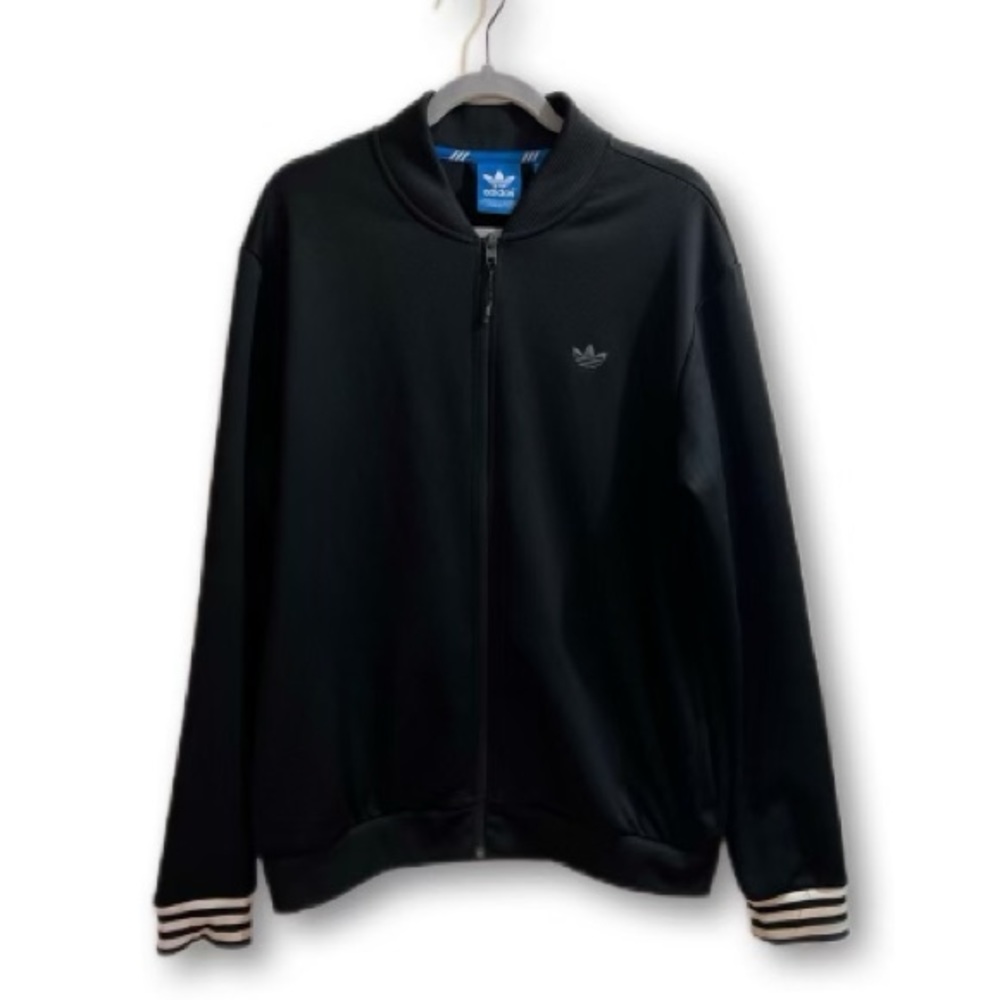 Adidas Mens size L/XL black sport jacket